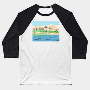 Shores of The Nile Baseball T-Shirt